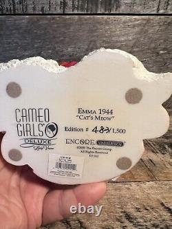 Cameo Girl 1944 Cats Meow 483/1500 Head Vase