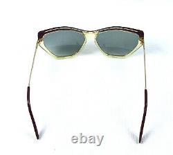 Cat-Eye Blue Yves Saint Laurent Vintage Sunglasses 70s Paris Art Deco Designs