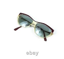 Cat-Eye Blue Yves Saint Laurent Vintage Sunglasses 70s Paris Art Deco Designs