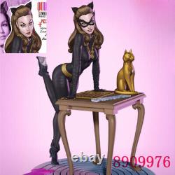 Cat Woman 3D Printing Figure Unpainted Model GK Sculpture Blank Kit New In Stock