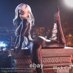 Cat Woman DC 3D Printing Unpainted Model GK Blank Kit New Hot Toy In Stock
