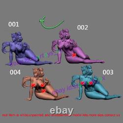 Cat Woman NSFW 1/12 1/8 1/6 1/4 1/3 Model Kit Unpainted Garage Kit 3DPrint 4 Ver