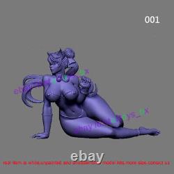 Cat Woman NSFW 1/12 1/8 1/6 1/4 1/3 Model Kit Unpainted Garage Kit 3DPrint 4 Ver