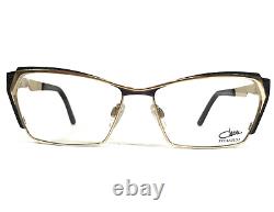 Cazal Eyeglasses Frames MOD. 4261 COL. 001 Black Gold Cat Eye Art Deco 55-15-135