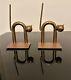 Chase Bookends Cats Walter Von Nessen Art Deco Made Out Of Brass