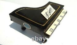Complete Felix the Cat Jazz Band Lacquer Painted Wood 1940's Erzgebirge Poland