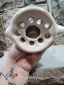 Cowan Pavlova Nude Flower Frog Sinz Pottery Ivory Glaze Rare