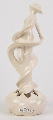 Cowan Pottery Swirl Dancer 10.25 Flower Figure R. Guy Cowan Shape Number 720