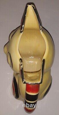 Erphila Czechoslovakia Cat Pitcher Ditmar Urbach Vintage Art Deco Rare Figural