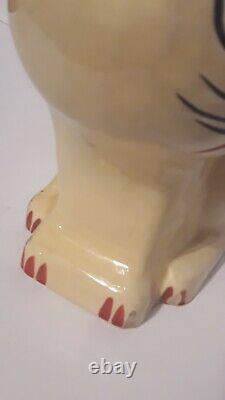 Erphila Czechoslovakia Cat Pitcher Ditmar Urbach Vintage Art Deco Rare Figural