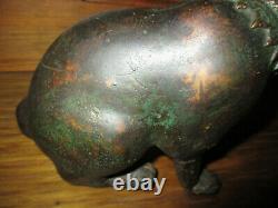 Fabulous Old Egyptian Revival Art Deco Cat Sculptures Gorgeous