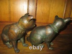 Fabulous Old Egyptian Revival Art Deco Cat Sculptures Gorgeous