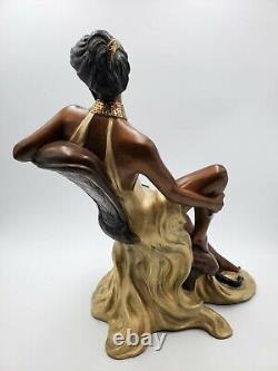 Feline Beauty by Alice Riordan Bronze Sculpture 55/250 Vintage 1990 with COA