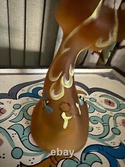 Fenton Glass Autumn Gold 6 Honey Bee Happy Cat FAGCA Exclusive Ltd Ed of 26