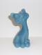 Fenton Glass Georgia Blue 4 Happy Kitty Cat Fagca Exclusive 2023 Mosser Glass
