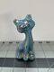 Fenton Glass Georgia Blue Carnival 4 Happy Kitty Cat Fagca Excl 2023 By Mosser