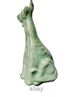 Fenton Sea Green Iridized Alley Cat