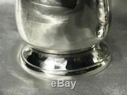 Fine Pair English Silver Plate Animal Pug Dog & Cat Salt Pepper Shaker Stamped