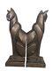 Frankart Bronze Tone Pair Of Siamese Cat Art Deco Bookends Circa 1930's Vintage