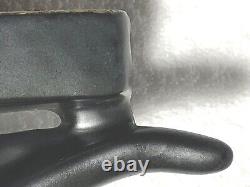 Frankoma Charging Tiger Figurine #103 Gunmetal Glaze Ada Clay 1934-38 Cat Mark X