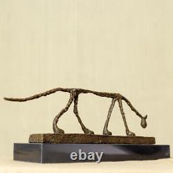 Giacometti Bronze Cat Sculpture Abstract Bronze Statue Home Decor Craft Gifts