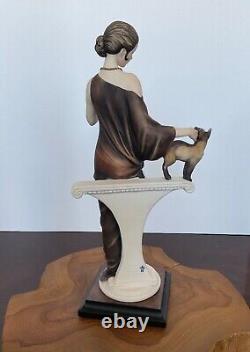 Giuseppe Armani Lady with Cat, Danielle 0436C Open Edition Figurine withbox