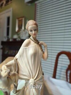 Giuseppe Armani Lady with Cat, Danielle 0436F Figurine withbox From Italy