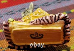 Harmony Kingdom Clair De Lune Collection Josephine And Cat Crushed Marble Ltd Ed