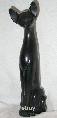 Harmony kingdom art Neil Eyre Designs Solid Sculpture kitty Cat black statue 11