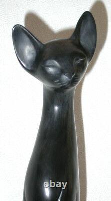 Harmony kingdom art Neil Eyre Designs Solid Sculpture kitty Cat black statue 11