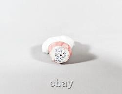 Herend, Little White Kitty Cat, Miniature Handpainted Porcelain Figurine (i211)