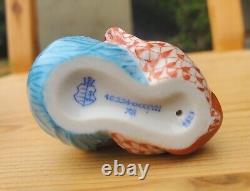 Herend Playful Kitten with Yarn (24K Gold) New Mint Porcelain Cat