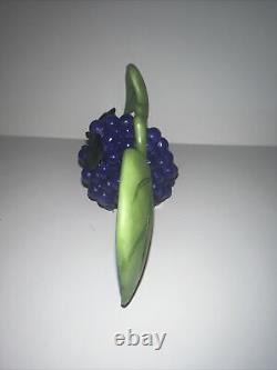 Home Grown Enesco Blackberry Bat & Gourd Witch Cat- #4017516 & #4017525-EUC