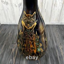 Important Sevres vase Pierre Auguste Gaucher porcelain cat art deco kitten