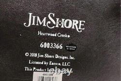 Jim Shore 6003366 Witch Black Cat Ghost 20 Halloween Figurine MISSING Lantern