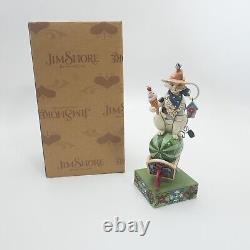 Jim Shore Summer's Delight Cat on Watermelon Wheelbarrow 7.75in Figurine MIB