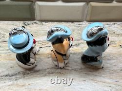 LORNA BAILEY CAT FIGURES The Three Pussketeers PAWTHOS, PURRTHOS, ARMEOW CAT