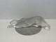 Lalique Zeila Crystal Panther Large Clear & Frosted Crystal Cat Sculpture France