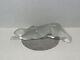 Lalique Zeila Crystal Panther Large Clear & Frosted Crystal Cat Sculpture France