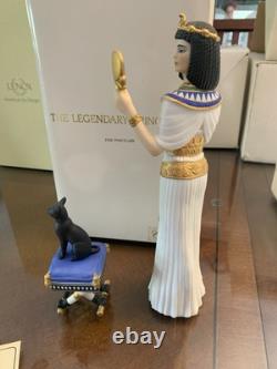 Lenox CLEOPATRA Cat And Bench Legendary Princesses 24 Karot Gold trim
