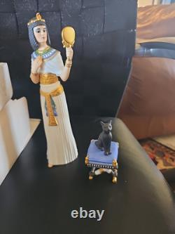 Lenox Cleopatra, Bench, Cat The Legendary Princesses Porcelain In Original Box