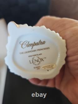 Lenox Cleopatra, Bench, Cat The Legendary Princesses Porcelain In Original Box
