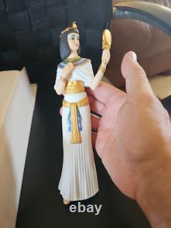 Lenox Cleopatra, Bench, Cat The Legendary Princesses Porcelain In Original Box