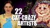 Listed 22 Cat Crazy Artists