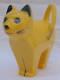 Magnificent Art Deco French Porcelain Figurine Of A Standing Cat