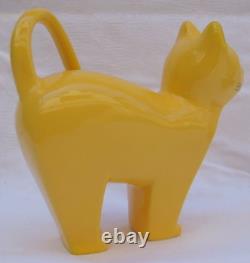 MAGNIFICENT Art Deco French Porcelain Figurine of a Standing Cat