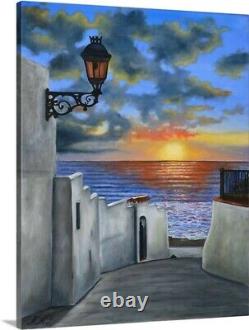 Magic of Malaga Canvas Modern Wall Decor Art Painting Picture Print Unframed