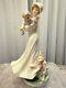 Marianne's Vintage Porcelain Figurine Of A Lady With A Baby And Cat B8