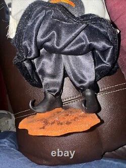 Mark Roberts Halloween Witch with Black Cat Doll Figurine Free Standing