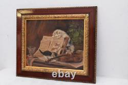 Mehoffer, Family Cats, Antique Painting, Cat Family, Art Deco Painting